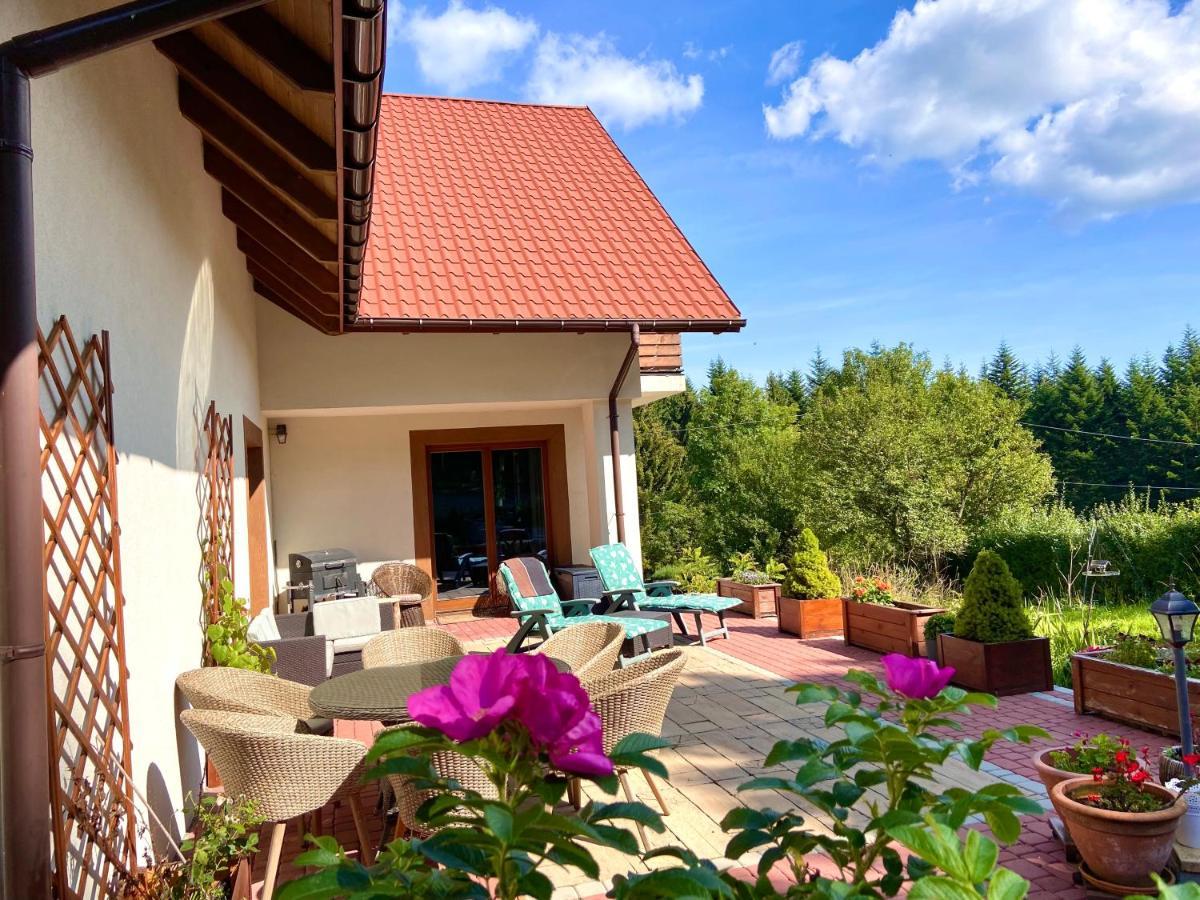 Agroturystyka Sarni Stok Krynica-Zdrój Kültér fotó